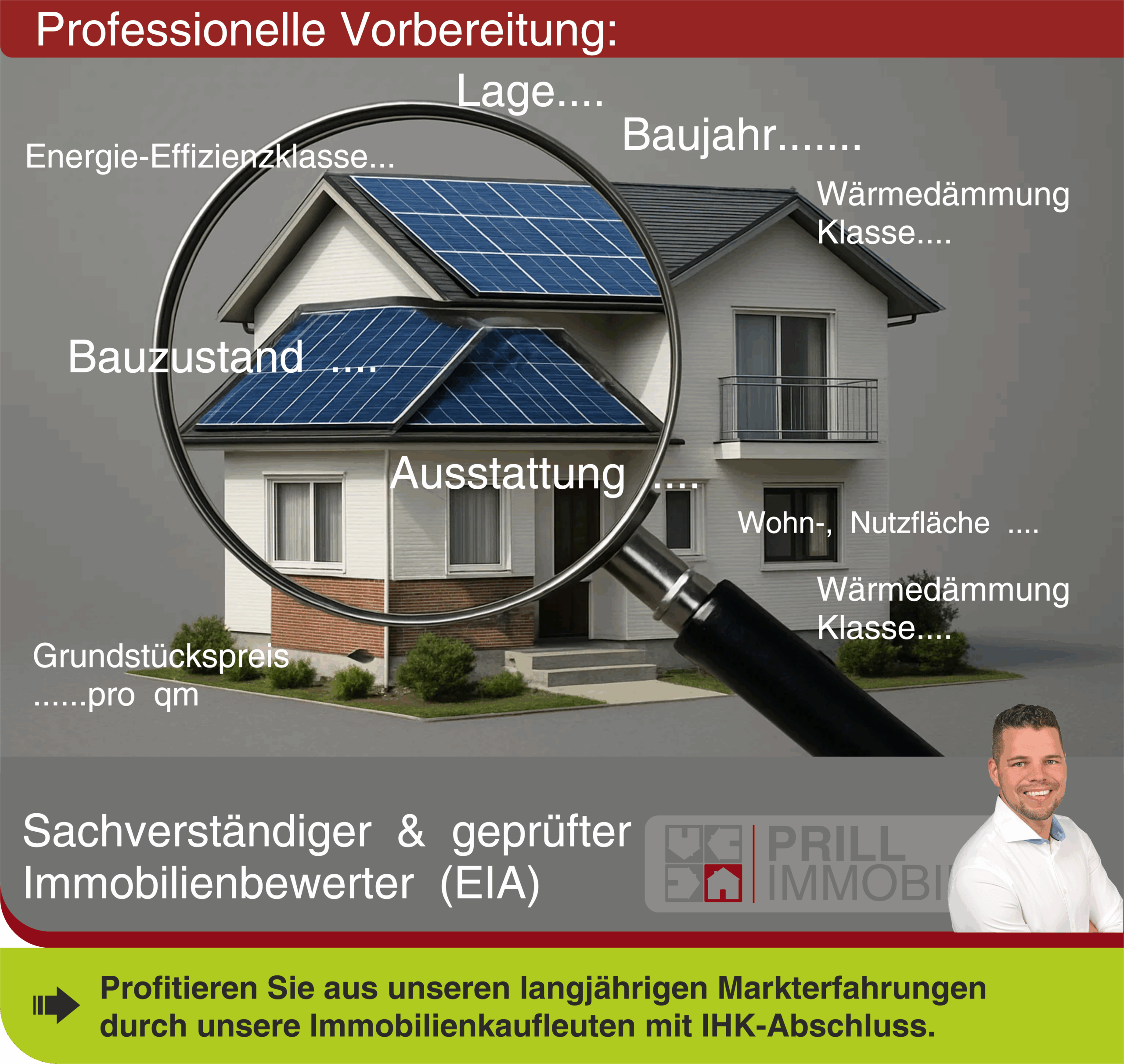 Professionell Vorbereitung durch optimal Bewertung ihrer Immobilie