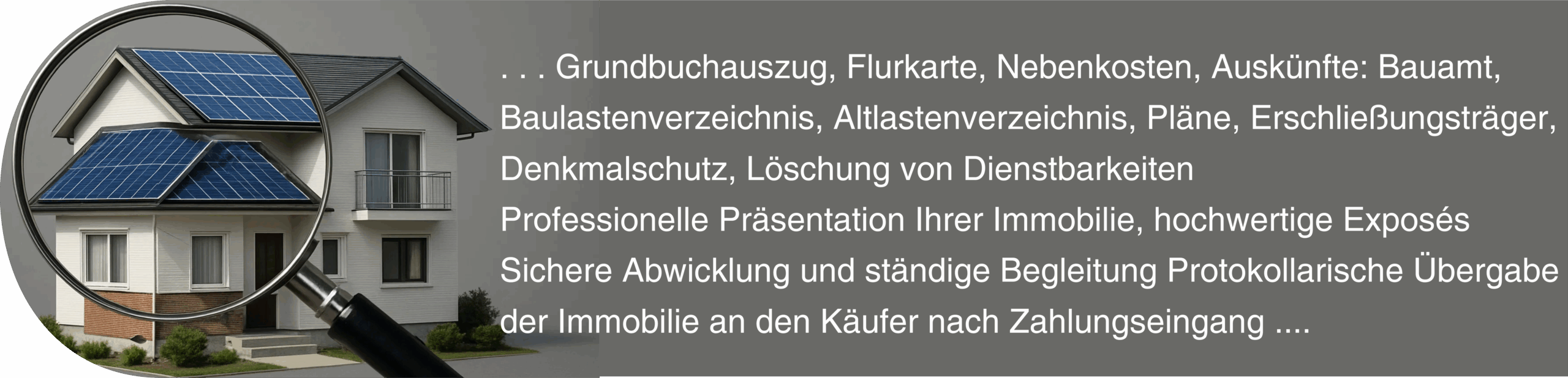 Was wird gebraucht beim proffessionellen Hausverkauf