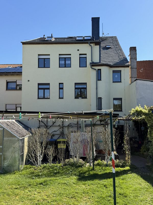 Blick auf das Gebäude