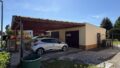 Garage mit Carport