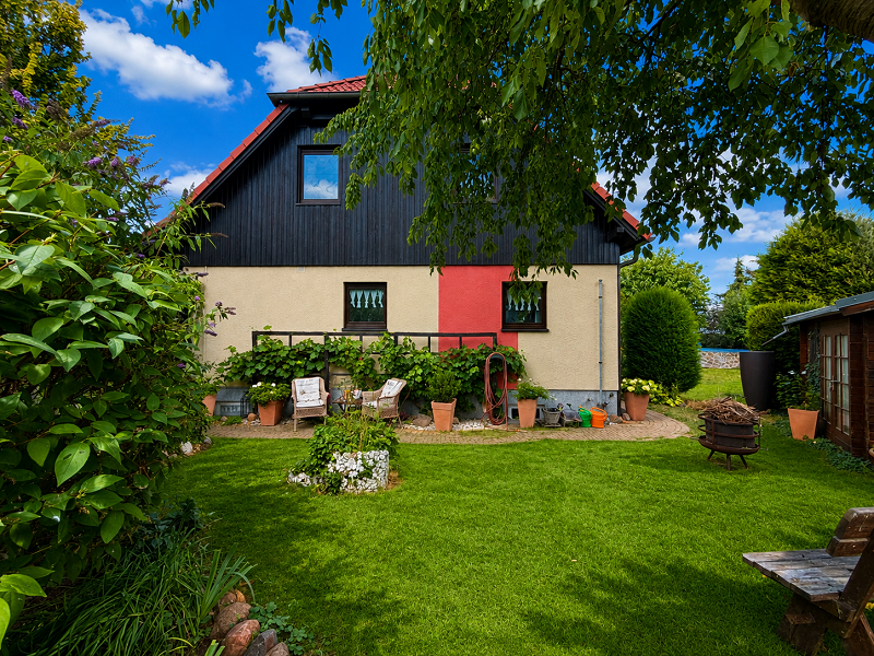 Blick vom Garten